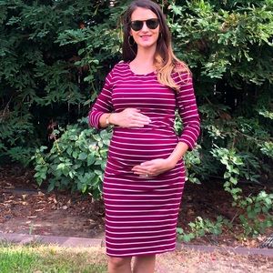 Isabel maternity dress